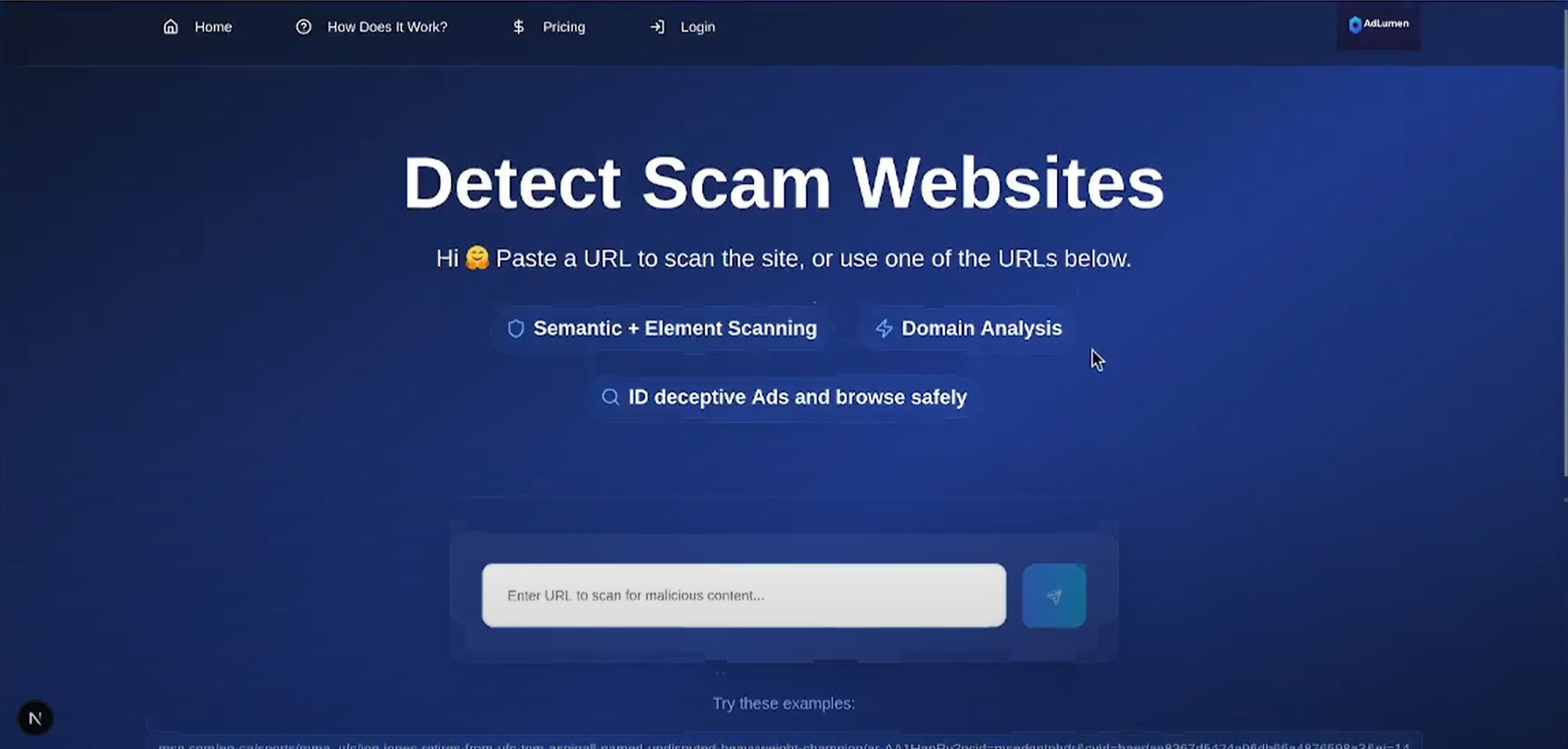 AdLumen Project Screenshot